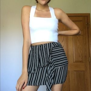 ZARA zebra skirt S/M